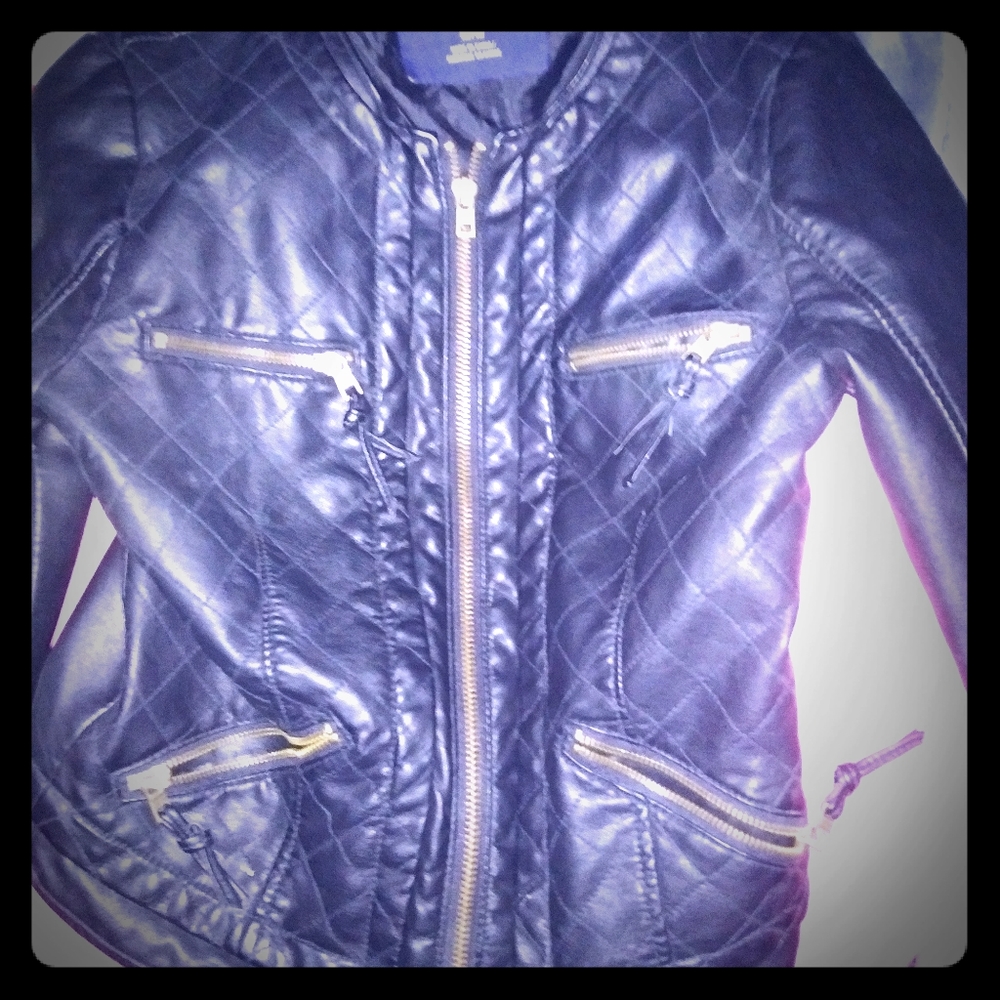American eagle leather jacket